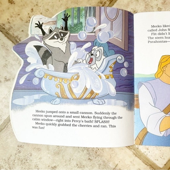 Disney Golden Books Snow White Beauty and the Beast Little Mermaid Pocahontas - Picture 4 of 13